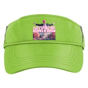 DaddyS Home Real Donald Pink Preppy Edgy Good Man Trump Adult Drive Performance Visor