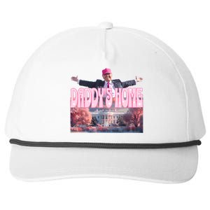 DaddyS Home Real Donald Pink Preppy Edgy Good Man Trump Snapback Five-Panel Rope Hat