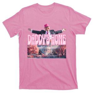 DaddyS Home Real Donald Pink Preppy Edgy Good Man Trump T-Shirt