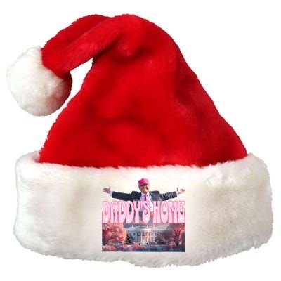 DaddyS Home Real Donald Pink Preppy Edgy Good Man Trump Premium Christmas Santa Hat