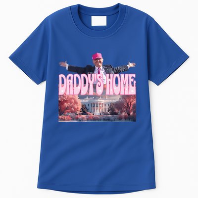 DaddyS Home Real Donald Pink Preppy Edgy Good Man Trump Tall T-Shirt