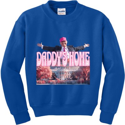 DaddyS Home Real Donald Pink Preppy Edgy Good Man Trump Kids Sweatshirt