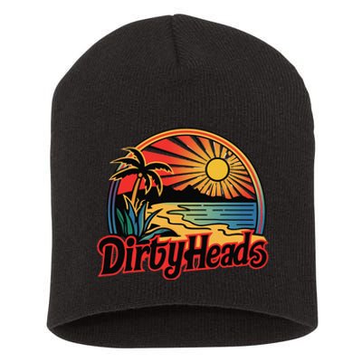 Dirty Heads Retro Beach Gift Short Acrylic Beanie