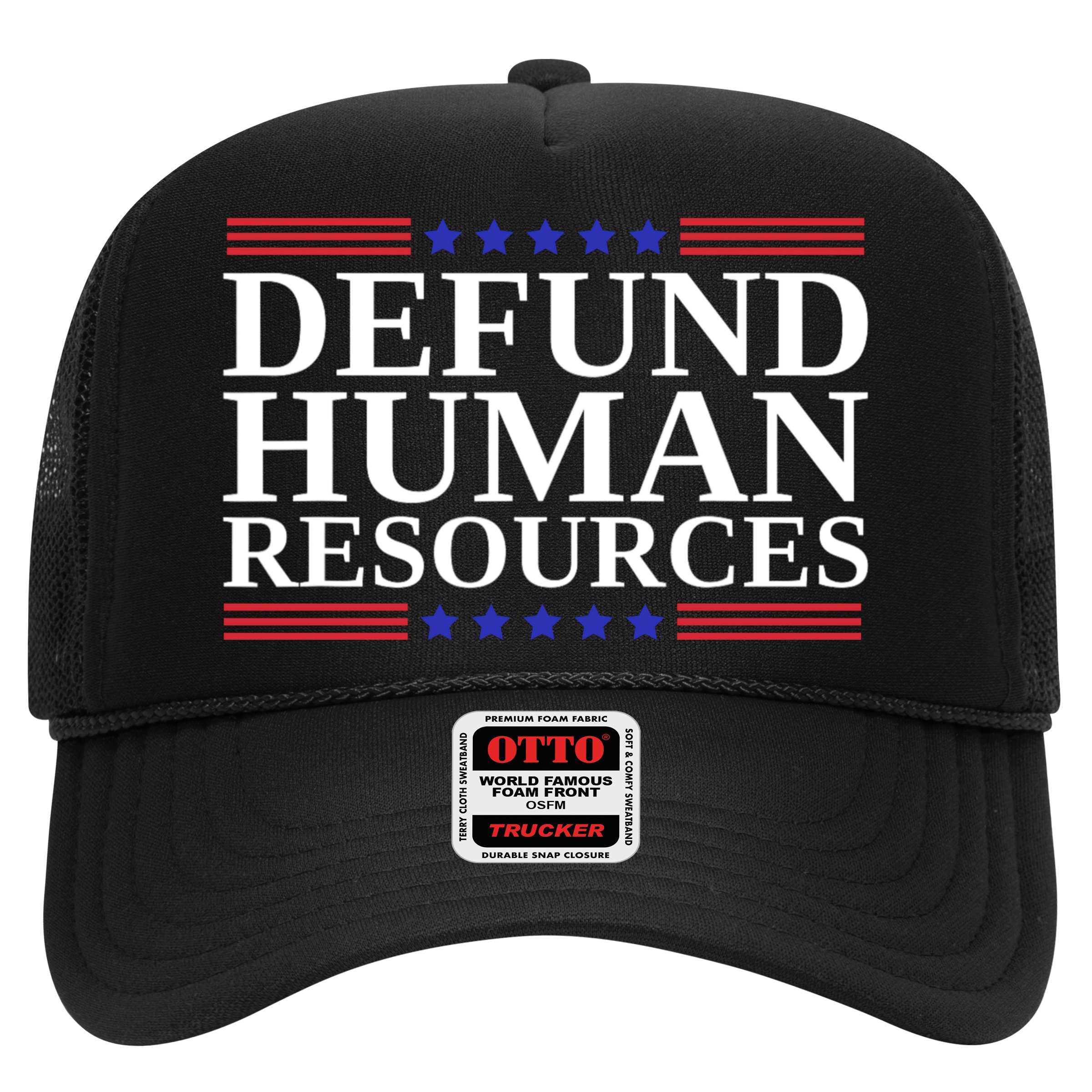 Defund Human Resources Funny Hat