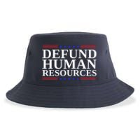 Defund Human Resources Funny Sustainable Bucket Hat