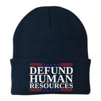 Defund Human Resources Funny Knit Cap Winter Beanie