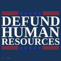 Defund Human Resources Funny Flatbill Hat