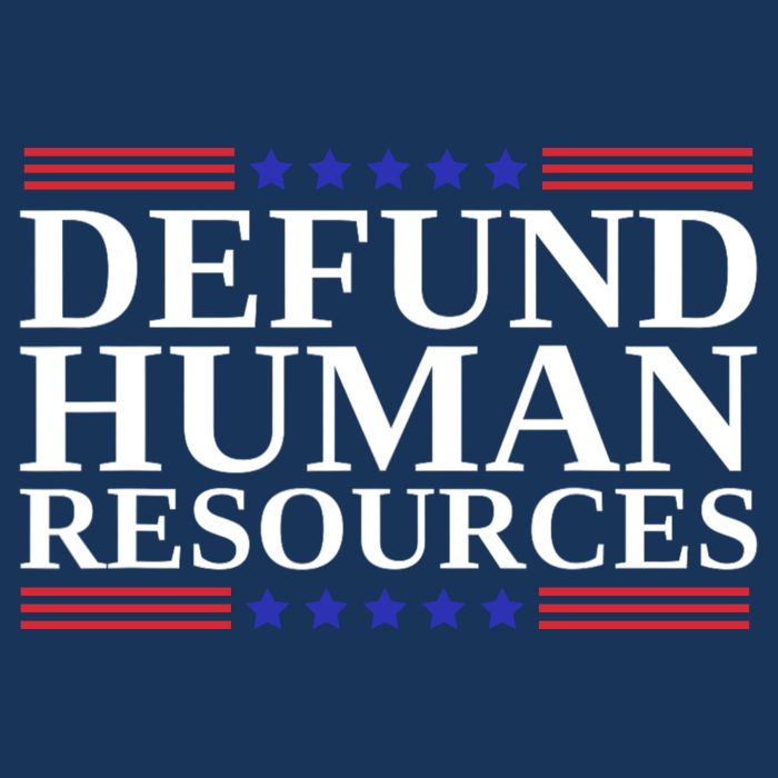 Defund Human Resources Funny Mesh Reversible Basketball Jersey Tank