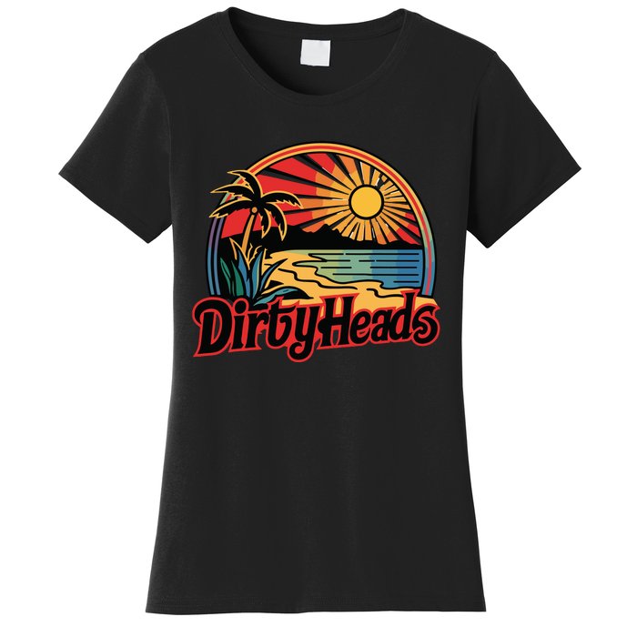 Dirty Heads Retro Beach Women's T-Shirt