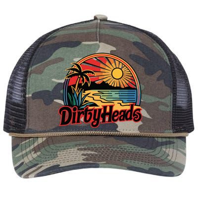 Dirty Heads Retro Beach Retro Rope Trucker Hat Cap