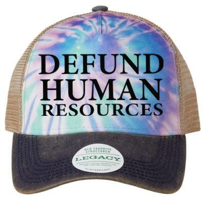 Defund Human Resources Legacy Tie Dye Trucker Hat