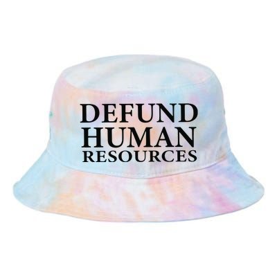 Defund Human Resources Tie Dye Newport Bucket Hat