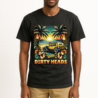 Dirty Heads Retro Beach Tall T-Shirt