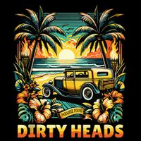 Dirty Heads Retro Beach Drawstring Bag