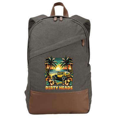 Dirty Heads Retro Beach Cotton Canvas Backpack
