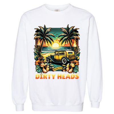 Dirty Heads Retro Beach Garment-Dyed Sweatshirt