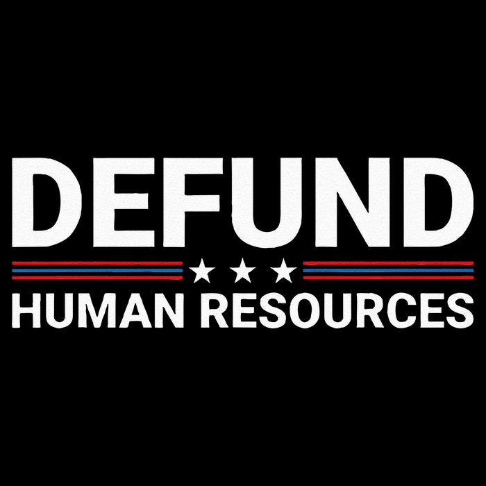 Defund Human Resources Sustainable Bucket Hat