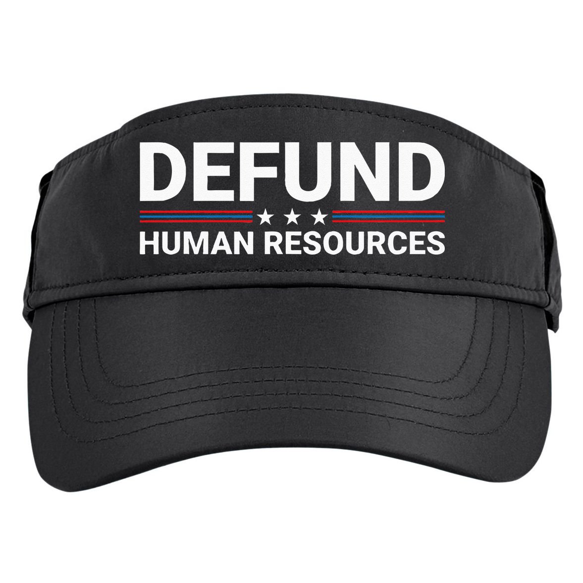 Defund Human Resources Adult Drive Performance Visor