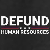Defund Human Resources Adult Drive Performance Visor