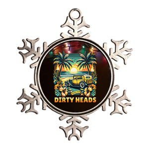 Dirty Heads Retro Beach Metallic Star Ornament