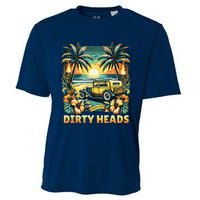 Dirty Heads Retro Beach Cooling Performance Crew T-Shirt