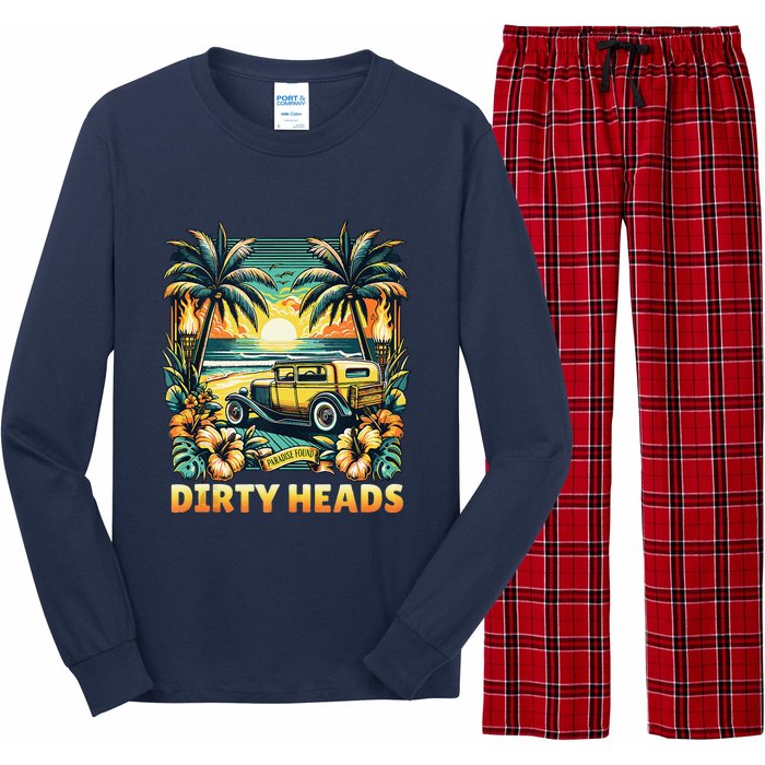 Dirty Heads Retro Beach Long Sleeve Pajama Set