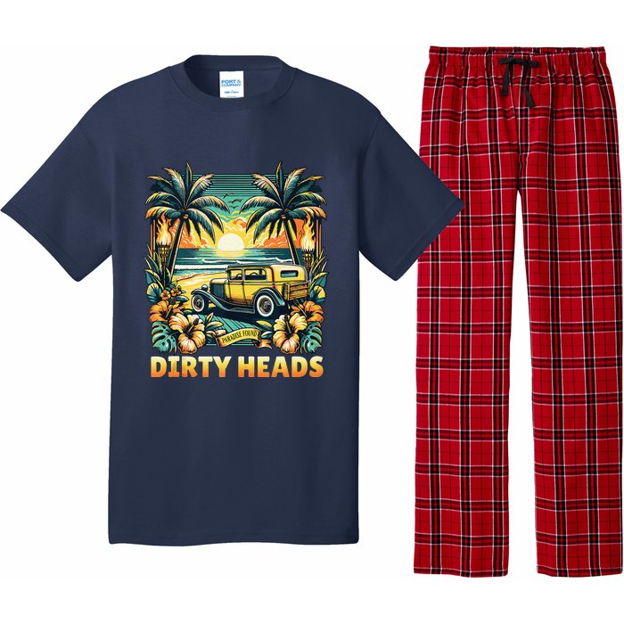 Dirty Heads Retro Beach Pajama Set