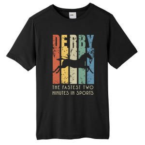 Derby Horse Racing In Kentucky Gift Horse Race Party Great Gift Tall Fusion ChromaSoft Performance T-Shirt