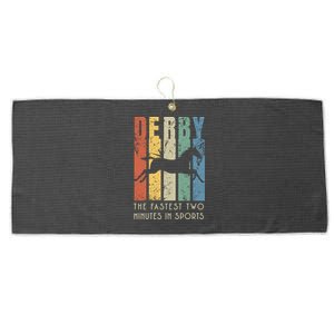 Derby Horse Racing In Kentucky Gift Horse Race Party Great Gift Large Microfiber Waffle Golf Towel