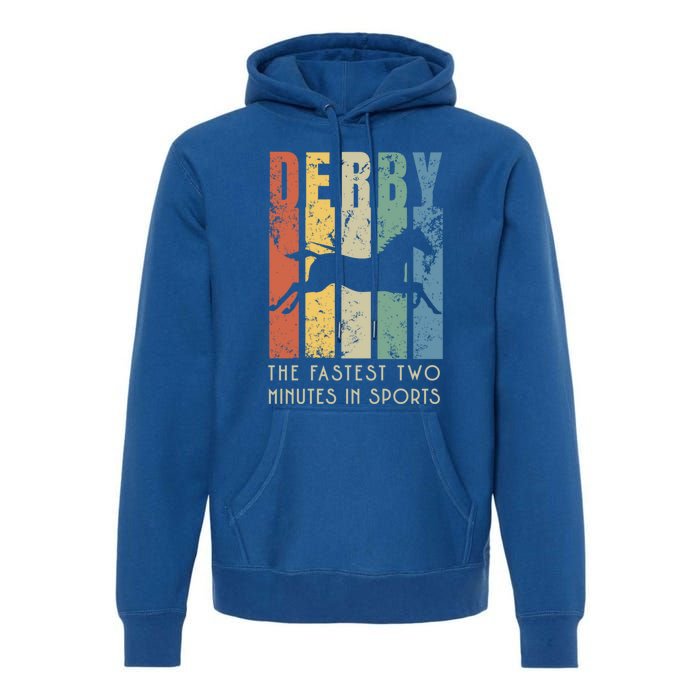 Derby Horse Racing In Kentucky Gift Horse Race Party Great Gift Premium Hoodie