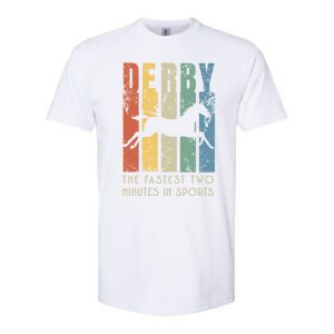 Derby Horse Racing In Kentucky Gift Horse Race Party Great Gift Softstyle CVC T-Shirt