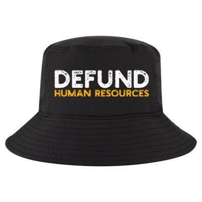 Defund Human Resources Cool Comfort Performance Bucket Hat