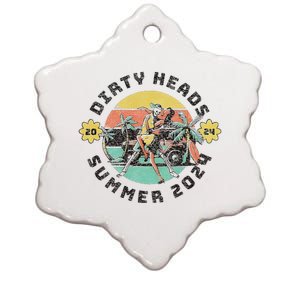 Dirty Heads Retro Summer 2024 Ceramic Star Ornament