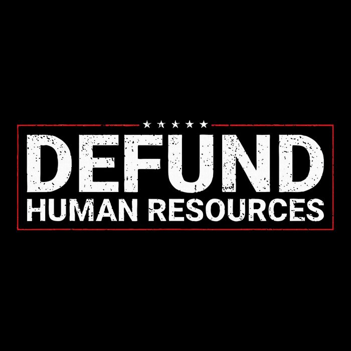 Defund Human Resources Cooling Performance Crew T-Shirt