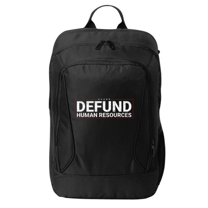 Defund Human Resources City Backpack