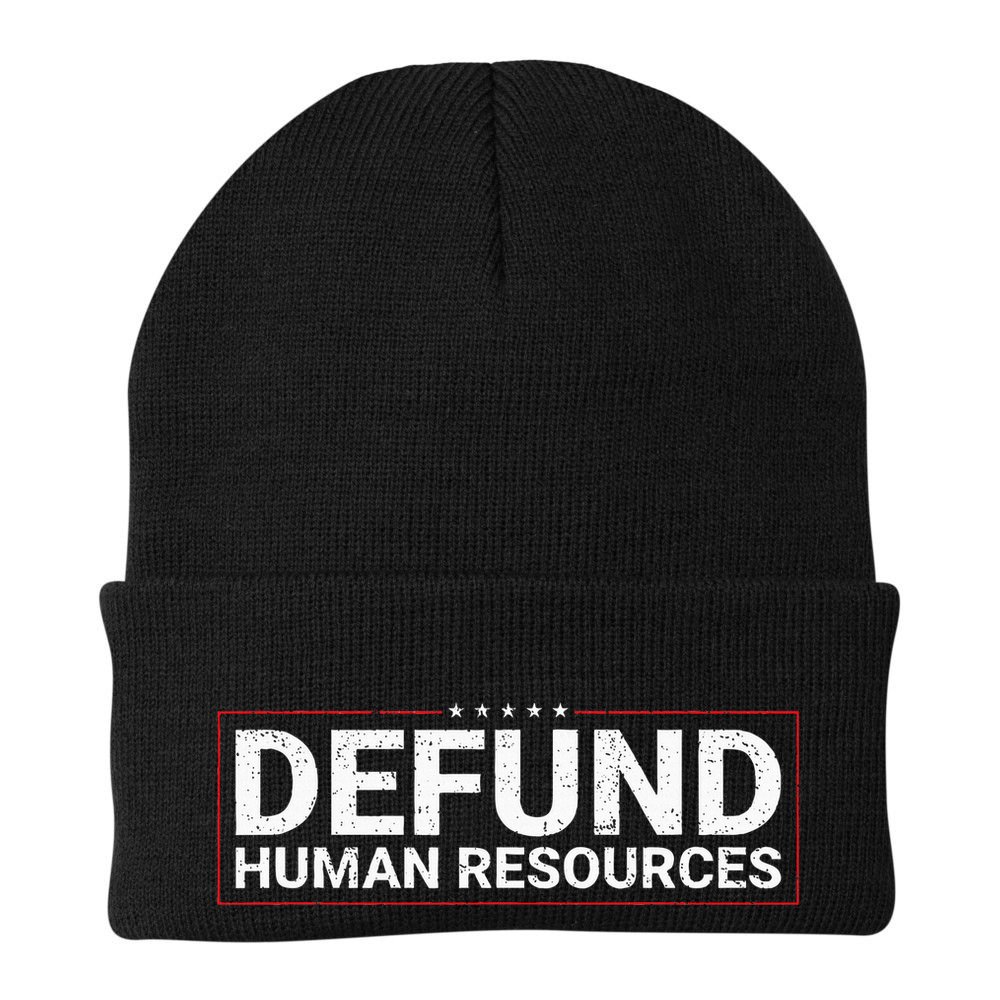 Defund Human Resources Beanie