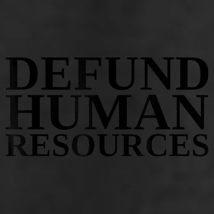 Defund Human Resources Funny 7 Panel Mesh Trucker Snapback Hat