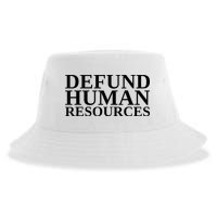 Defund Human Resources Funny Sustainable Bucket Hat