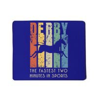 Derby Horse Racing In Kentucky Funny Gift Horse Race Party Gift Mousepad