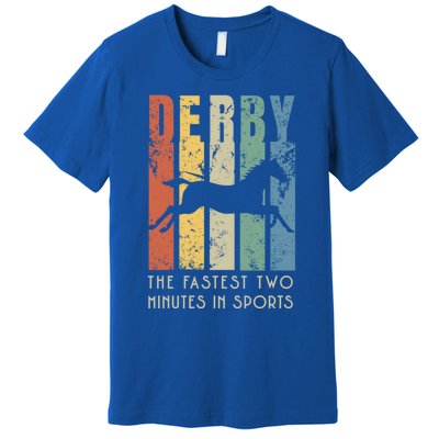 Derby Horse Racing In Kentucky Funny Gift Horse Race Party Gift Premium T-Shirt