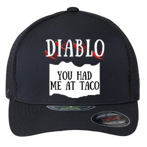 Diablo Hot Sauce Packet Group Costume Flexfit Unipanel Trucker Cap