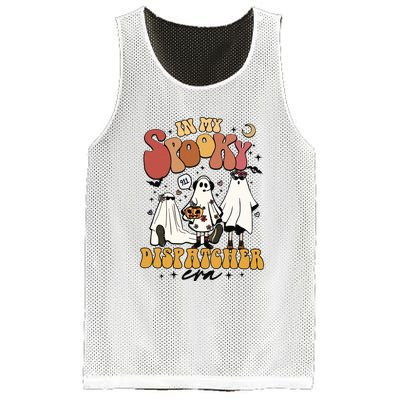 Dispatcher Halloween Spooky Mesh Reversible Basketball Jersey Tank