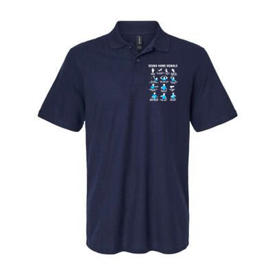 Diver Hand Sign Funny Scuba Hand Signals Polo