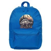 Dinosaur Halloween Stegosaurus Gift 16 in Basic Backpack