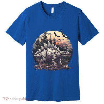 Dinosaur Halloween Stegosaurus Gift Premium T-Shirt