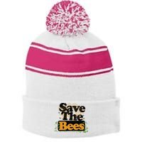 Daniel Howell – Save The Bees Stripe Pom Pom Beanie