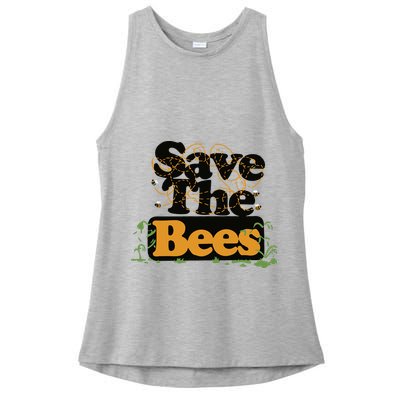 Daniel Howell – Save The Bees Ladies PosiCharge Tri-Blend Wicking Tank