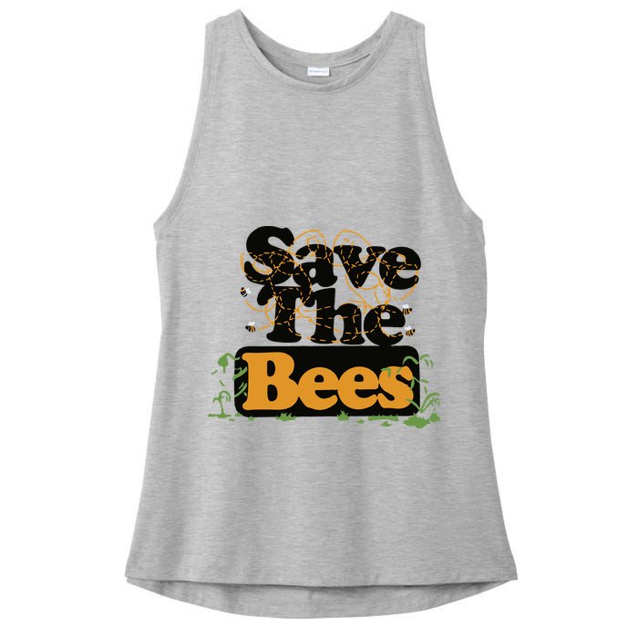 Daniel Howell – Save The Bees Ladies PosiCharge Tri-Blend Wicking Tank