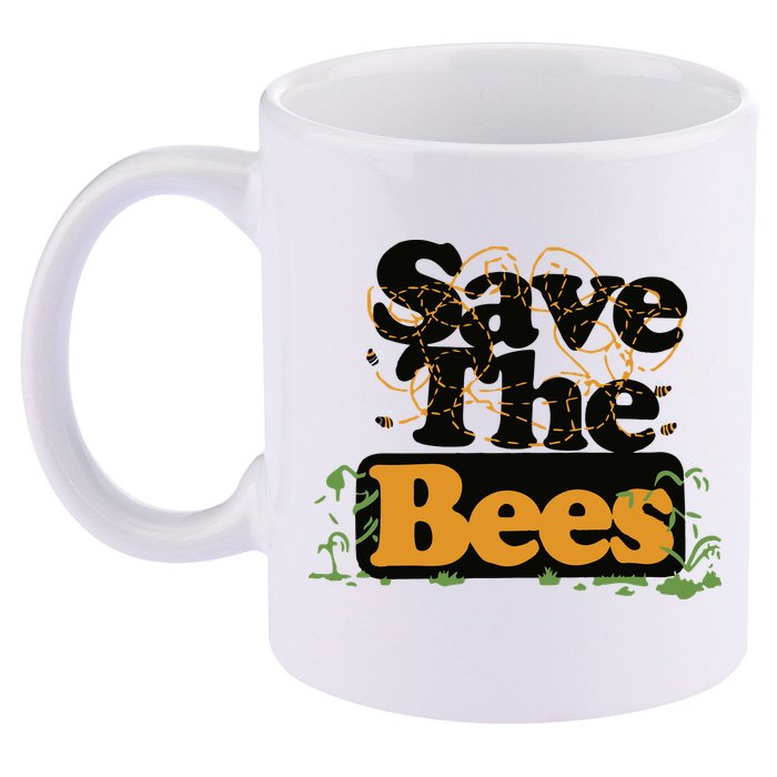 Daniel Howell – Save The Bees 11oz C Handle Ceramic Mug