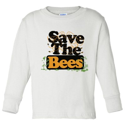 Daniel Howell – Save The Bees Toddler Long Sleeve Shirt
